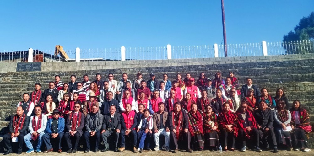 Sumi Civil Society Organisations during the Sumi Martyrs Day observed at Sumi Martyrs Park in Sukhalu Village on December 28. (Morung Photo)
